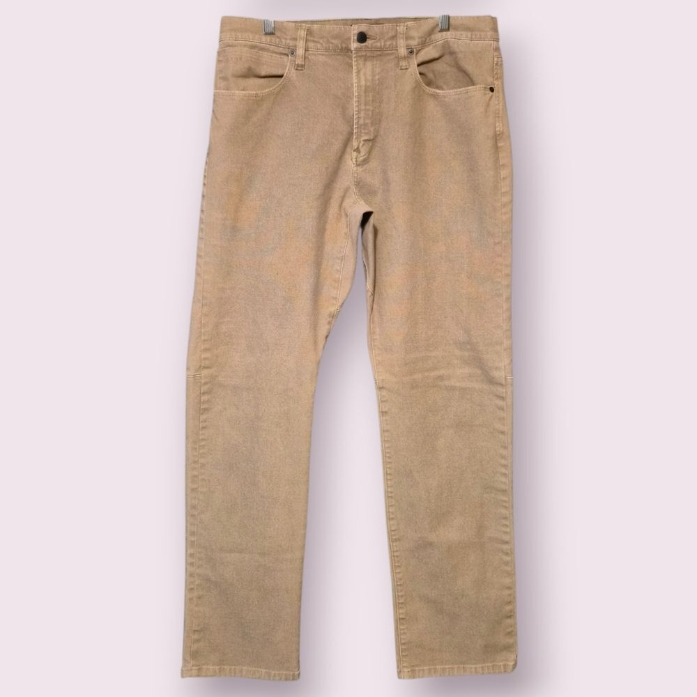 Proof Pants Mens 33x32 Canyon Straight Rover  Huckberry Work Canvas | EUC